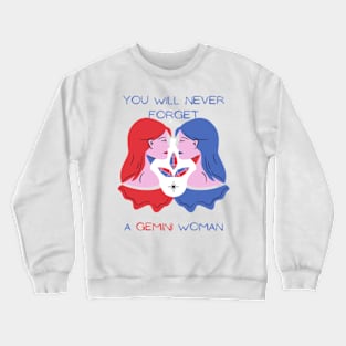 Gemini Woman Crewneck Sweatshirt